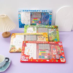 <span class=keywords><strong>Set</strong></span> Regalo di Pittura ad Acquerello con Cartoni Animati, Pastelli, Libri da Colorare, Kit Artistico <span class=keywords><strong>per</strong></span> Graffiti, Materiali Educativi <span class=keywords><strong>per</strong></span> Disegno <span class=keywords><strong>per</strong></span> <span class=keywords><strong>Bambini</strong></span> - Product Image 4