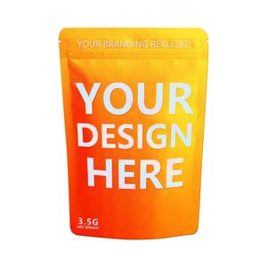 Sachets Doypack Personnalisés à Fermeture Zip, Petite Taille 3.5, en Mylar PE, pour Emballage de Snacks (Chips, Gâteaux, Autres Petits Snacks) - Product Image 1