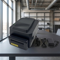 Printer Label Transfer Termal 300DPI Baru 4 inci 110mm untuk Lebar Kertas 25mm-108mm USB & Nirkabel Tersedia
