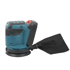 21V agli ioni di litio durevole strumenti Cordless per Mouse levigatrice Mini mano levigatrice orbitale per la lavorazione del legno palma macchina lucidatrice