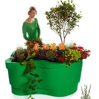Pot de fleurs rotatif en plastique, pot de fleurs en plastique, support de fleurs en plastique