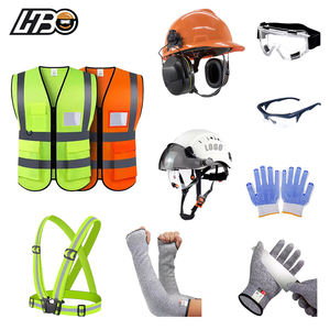 HBC شعار مخصص سترة سلامة عالية الوضوح عامل البناء سترة سلامة الطريق - Product Image 4