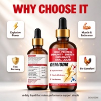 100 ml Vitamine B12 Puissante 5 000 UI, Liquide Oral pour Poulets et Coqs, Stimulant de Vitalité Immunitaire, d'Énergie et d'Endurance, Améliorant les Performances