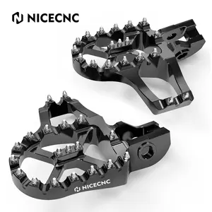 NiceCNC Extender Foot Pegs Footests Para KTM 125 250 350 450 500 EXC/EXCF/XCW/XCWF 2017-2020 2021 2022 2023