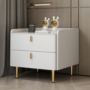 <span class=keywords><strong>Table</strong></span> <span class=keywords><strong>de</strong></span> <span class=keywords><strong>chevet</strong></span> intelligente <span class=keywords><strong>de</strong></span> luxe moderne avec dessus en pierre frittée 2 tiroirs gris blanc Contenu <span class=keywords><strong>de</strong></span> <span class=keywords><strong>chevet</strong></span> <span class=keywords><strong>pour</strong></span> la maison ModHomi vente en gros - Product Image 6