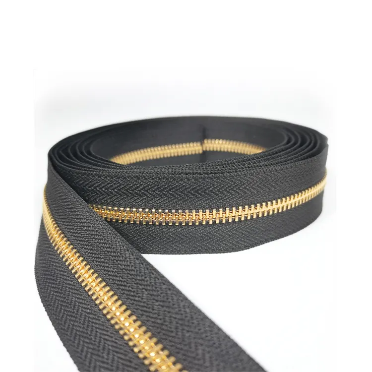 Fabrik preis Benutzer definierter Metall reiß verschluss 3 #5 # Aluminium Langkettige Roll jeans Reiß verschluss