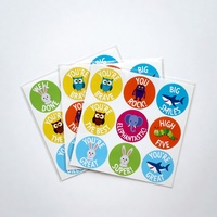 Étiquettes en papier autocollantes, impression personnalisée, cartes postales avec logo, feuilles d'autocollants prédécoupés
