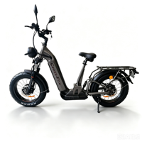 Scooter Eléctrico de 48V 20Ah con Motor Dual de 750W, Freno Hidráulico, Neumáticos Anchos, E-Scooter KCES018 EEC