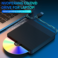 USB 3.0 & Type-C Slot-in CD DVD Burner Player CD ROM Writer slot type External dvd Drive Sucker Type optical drive