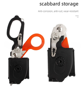 <span class=keywords><strong>Tijeras</strong></span> Multifuncionales de Emergencia para Exteriores 6 en 1, Tipo <span class=keywords><strong>Raptor</strong></span>, de Acero Inoxidable, Fáciles de Transportar - Product Image 5