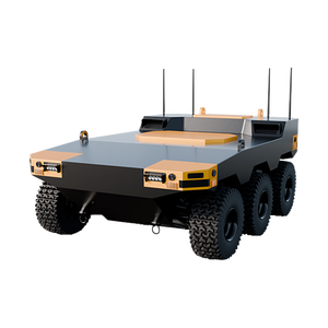 Telaio per Auto con Sterzo <span class=keywords><strong>Ackermann</strong></span> per Ricerca su Guida Autonoma, Kit di Sviluppo UGV Programmabile - Product Image 3