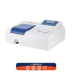 Espectrofotómetro UV-Vis de doble haz con registro de relación de intensidades LABPEAK, escaneo espectral de alta resolución, detección de picos y valles para laboratorio - Product Image 2