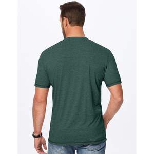 Custom <b>Men's</b> <b>Henley</b> <b>Shirts</b> Basic Button up Tees with Pocket Short Sleeve Casual <b>T</b> <b>Shirts</b> - Product Image 4