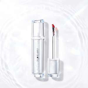 Brillo Labial Efecto Espejo, Voluminizador, de Larga Duración, con Esencia de Agua de Hierro de Hielo, Tubos de Cristal, <span class=keywords><strong>Maquillaje</strong></span> Diario - Product Image 1