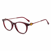 Montures optiques en gelée pour enfants, lunettes rondes légères avec décoration florale jaune mignonne, branches dorées, lunettes pour enfants
