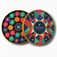 Boîte à tiroirs personnalisée de luxe, emballage fantaisie, calendrier de l'avent de Noël, boîte cadeau en papier pour chocolat, biscuits, bonbons, surprise
