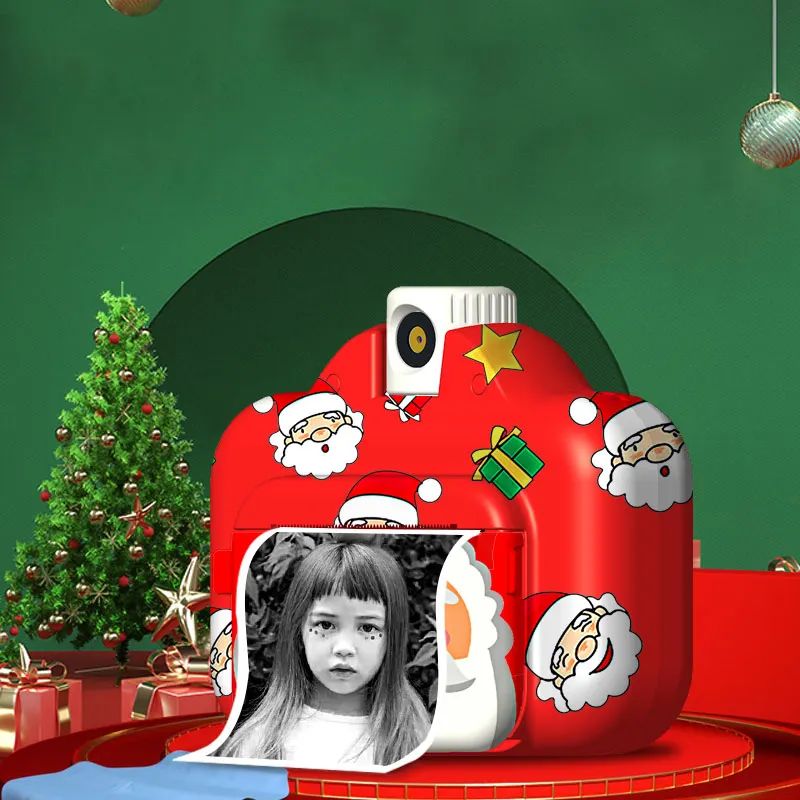 Kids camera WIFI carton Kids print camera Instant Digital Video Camera For Children Toys For Girl Boy Christmas Gifts K1