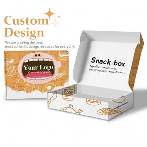 Custom Design Logo Eco-Friendly Food Grade Printing Biodegradable Recycled Materials Magnetic Closure Cake <b>Cookie</b> Bread Pastry - Product Image 3