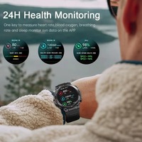 Reloj Inteligente K56PRO con Pantalla Redonda Grande, Llamadas Inalámbricas, Monitor de Actividad Física, Reloj Inteligente Deportivo para Exteriores