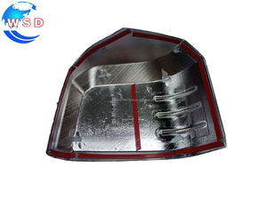 WSD Wholesale 2Pcs ABS Side Mirror Cover <strong>Chrome</strong> <strong>Sliver</strong> Color 3M Tape Fit for Hiace 2019 Car Decorate Accessories - Product Image 4
