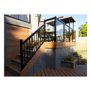 Moderno Lamel recinzione esterno balcone vetro Frameless balaustra morsetto ringhiera Led striscia di luce in alluminio profilo del sistema personalizzabile - Product Image 4