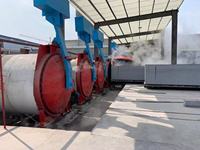 Ligne de production d'équipements de fabrication de briques AAC entièrement automatique et légère