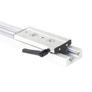 SGR SGB 4 Ruote Nere Argento con Blocco Scorrevole SGB10N-4UU SGB15N-4UU SGB15-4UU SGB20N-4UU SGB20-4UU SGB25-4UU SGB35-4UU - Product Image 1