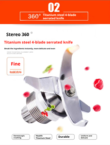 Chất lượng cao thông Minh Thương mại Nhà Bếp 5L Máy ép trái cây đa chức năng trái cây chế biến thực phẩm thương mại Máy xay sinh tố - Product Image 6