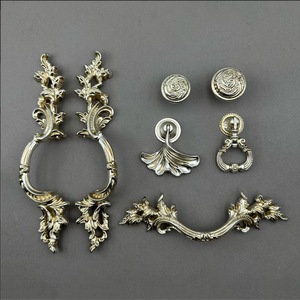 Popular Zinc Alloy Modern Durable Single Double Hole <b>Cabinet</b> Door Drawer Handle for Furniture Installation - Product Image 3