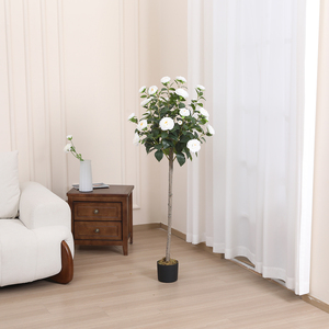 Vendita calda di nuovo Design artificiale albero albero fiore all'ingrosso camelia albero casa ufficio Derco - Product Image 6