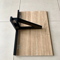 Wandmontierter Klappbarer Esstisch Ausziehbarer Tisch Kleiner Holzschreibtisch für Küche Wohnzimmer Heimbüro