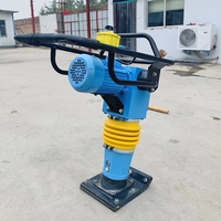 Ventes directes d'usine compacteur de bourrage 75kg petit pilon de terre vibrant bourrage construction de bâtiments pilons