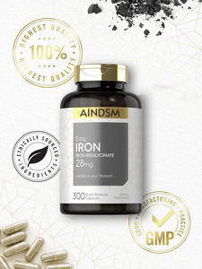 Complément alimentaire : Capsules de fer pour une peau saine, enrichies en vitamine Folate naturelle - Product Image 4