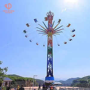 Atracciones emocionantes Top Fun Juego mecánico Parque temático Flying Tower Fairground Extreme Ride para la venta