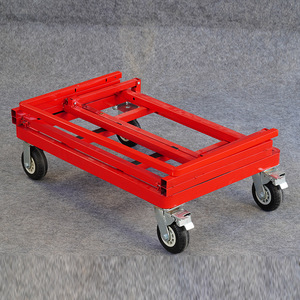 <span class=keywords><strong>Chariot</strong></span> de transport de verre portable à 4 roues avec roulettes pivotantes, <span class=keywords><strong>chariot</strong></span> à main pliable pour un transport facile dans les ateliers - Product Image 6