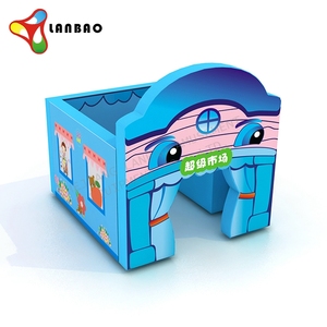 Nuovo Design per bambini Smusement Park per bambini giocattoli parco giochi al coperto parti allegre lancio <span class=keywords><strong>SpongeBob</strong></span> - Product Image 2
