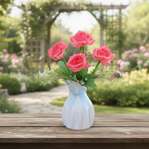 CASAMAX WL CZ-0034 Fiore Artificiale in Plastica - Lunghezza 32 cm - Piante per Decorazione Casa - Product Image 3