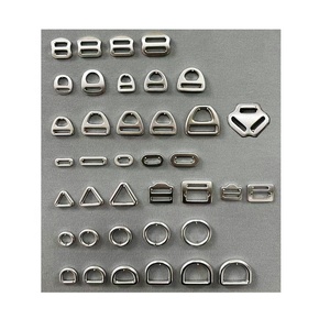 Collier de chien laisse harnais 7075 aluminium D-ring O-ring Triangle ajusteur diapositives glissières échelle boucle matériel accessoires - Product Image 4