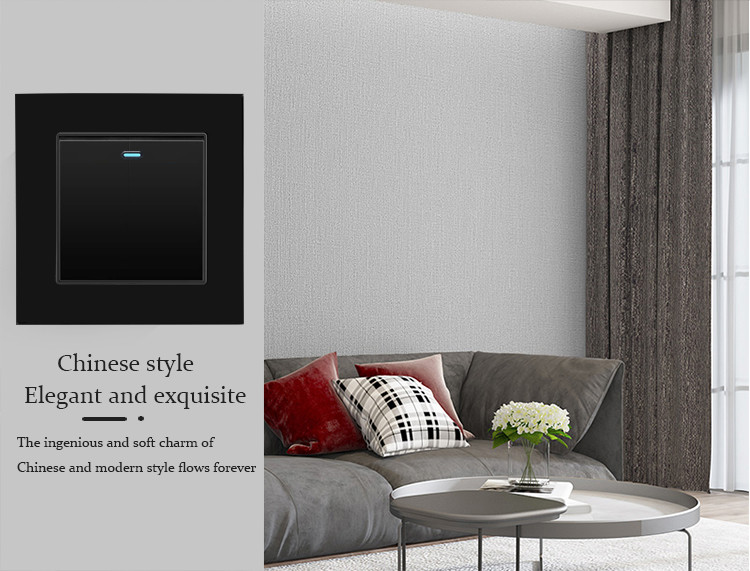16A Type 86 British Panel Switch Concealed British Standard Wall Switch Socket 1 gang 2 gang 3 gang wall socket outlet