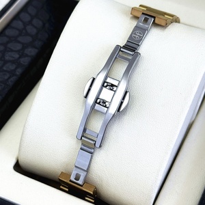 Montre-bracelet pour femme de luxe en acier inoxydable doré avec cadran en verre, étanche, mouvement à quartz lumineux, logo personnalisé, OEM ODM - Product Image 6