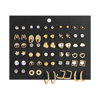 À la mode perle papillon et marguerite Tai Chi mode boucles d'oreilles luxe plaqué or Zircon pierres pour les femmes âgées doux Cool en gros