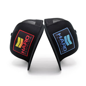 Casquettes camionneur Snapback en maille personnalisées Logo patch tissé à bord plat - Product Image 5