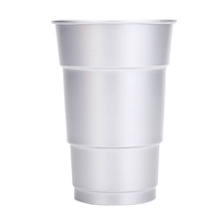 Personnalisé Souvenir Événement Bar Moderne Verres à Boire Couleur Changeante Fête Stade Froid 12oz 160z Tasse en Aluminium Recyclable