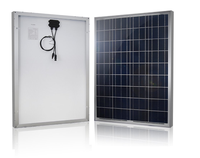 Panneau solaire double vitrage 80W en gros, efficacité 14,39%, garantie 25 ans, CE TUV pour