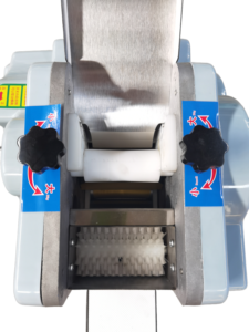 Machine à faire du lavash, laminoir à pâte, nouvelle machine automatique de haute qualité pour rouleaux de printemps, raviolis, wontons, samosas, fabriquée en Chine - Product Image 4