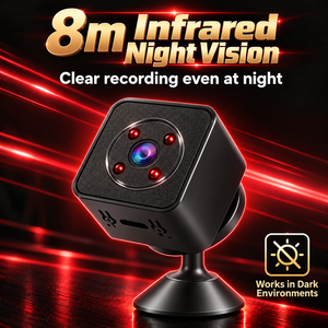 กล้องรักษาความปลอดภัย S5 Mini WiFi ความละเอียด 1MP รองรับคลื่นความถี่คู่ 2.4G 5G พร้อมระบบมองเห็นในเวลากลางคืนด้วยอินฟราเรด ตรวจจับความเคลื่อนไหว รองรับ MicroSD และ Cloud Storage - Product Image 1