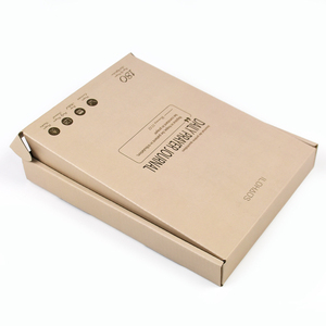 <span class=keywords><strong>Caja</strong></span> de Cartón Corrugado Kraft Certificada <span class=keywords><strong>por</strong></span> FSC al <span class=keywords><strong>por</strong></span> Mayor, <span class=keywords><strong>Caja</strong></span> de Envío Plegable y Plana, Se Aceptan Logotipos, Patrones y Tamaños Personalizados - Product Image 6