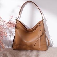 Sac à bandoulière de luxe en cuir véritable de créateur, sac à bandoulière portable en cuir véritable pour femme, sac bandoulière