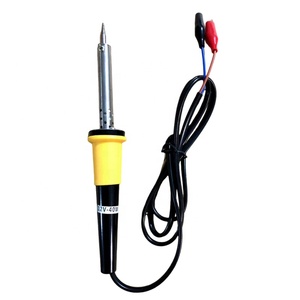 <span class=keywords><strong>Fer</strong></span> à <span class=keywords><strong>souder</strong></span> électrique TOPEAST TP-008 12V 40W avec poignée en <span class=keywords><strong>plastique</strong></span> ergonomique et pinces crocodiles pour soudage et réparation - Product Image 3