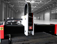Mesin Pemotong Laser Terintegrasi 3000w untuk Memotong Logam Cooper 3m*1.5m jq 1325 Mesin Pemotong Laser